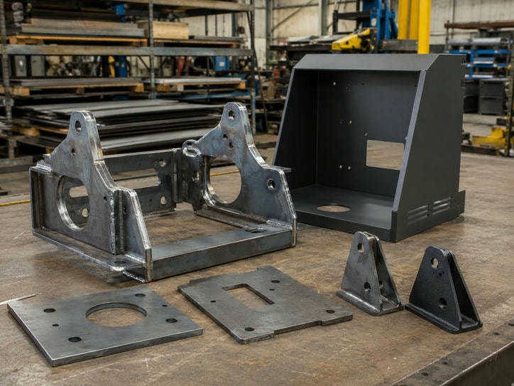 Mild / Carbon Steel Sheet Metal Fabrication