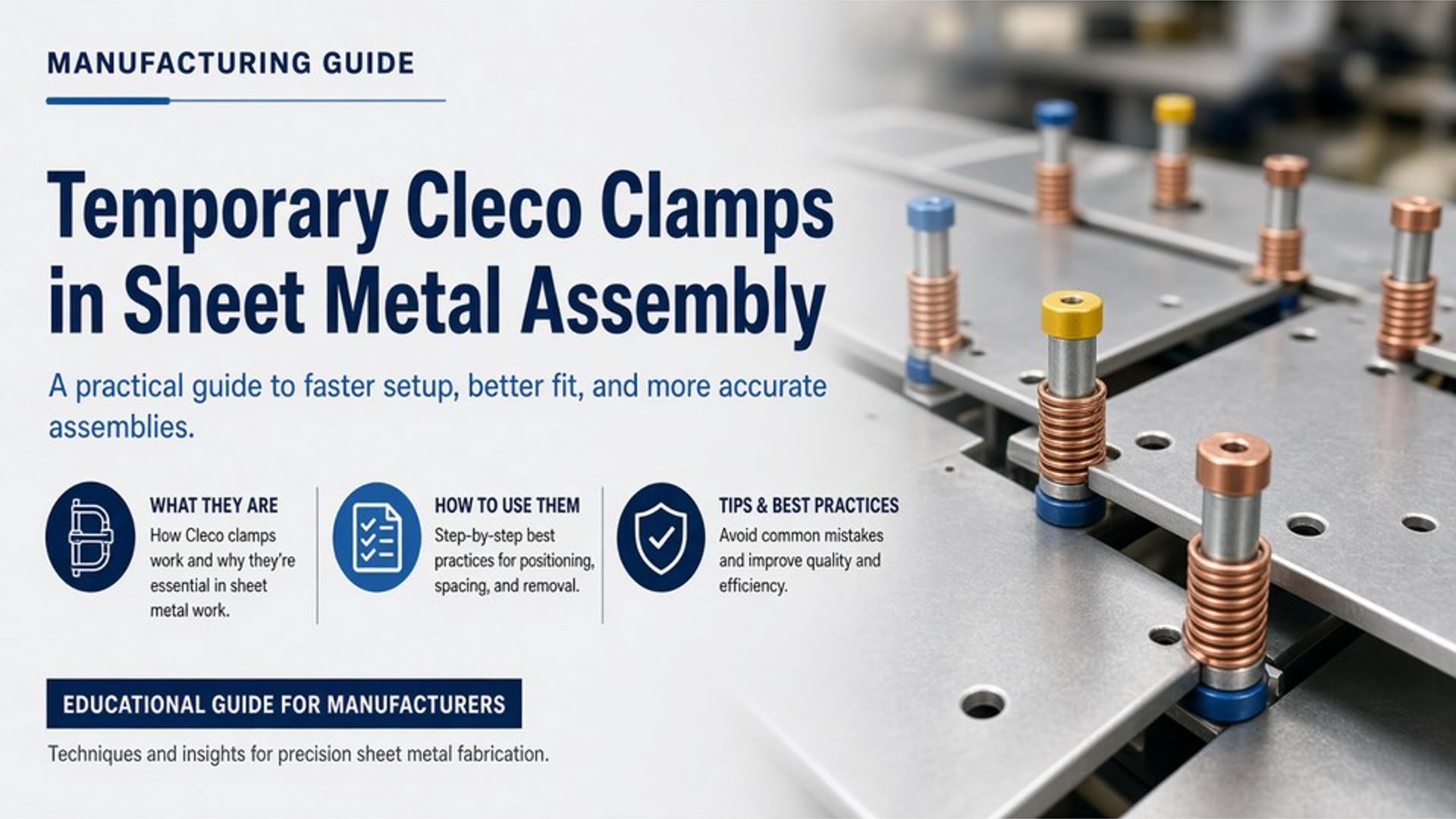 What Are Cleco Fasteners? A Complete Guide to Sheet Metal Clamping